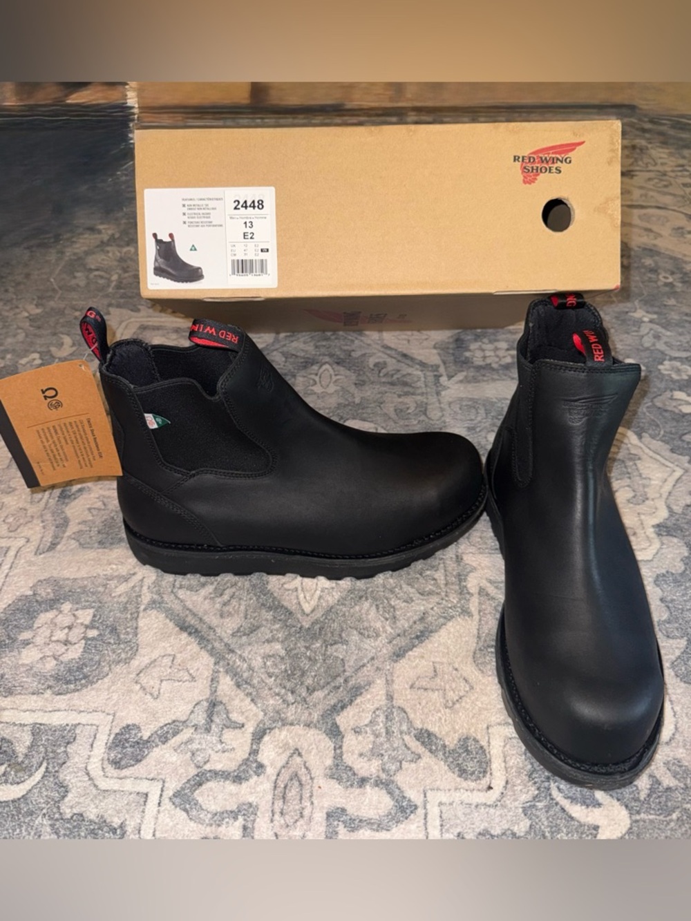Red Wing Shoes Chelsea boots 2448 Traction Tred Lite